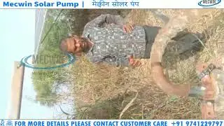 Mecwin Solar Pump Performance in Chattisgarh ||Mecwin Solar Pumps