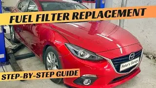 Замена топливного фильтра SkyActive для Mazda 3 2.2d