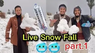 Live snow fall with friends 🥶part.1.dosto nay khob enjoy keya.adnan akher may ghussa ho gaya😡.part.1