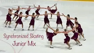 Junior Synchro Mix - Advanced Junior Synchronized Skating - Finland - #shorts #synchronizedskating