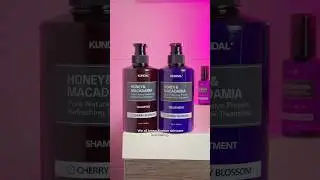 KUNDAL shampoo + treatment 🌸 Korean hair care review #haircareroutine #longhair  *ad