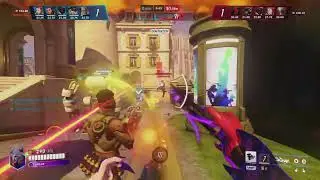 Ragebait Reinhardt RUINS Stadium Match for 100k Moira (20K gap)