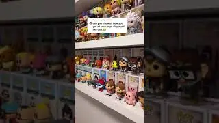 Как я демонстрирую свою коллекцию Funko Pop... #шорты