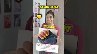 Riddhi Ka Mast Salon &ndash; Nail Art Part 142 💅✨ | #shorts #minivlog #ashortaday #trending #vlog