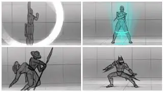 Shadow Fight Arena - CONCEPT: Character STANCES & POSES Animation