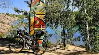 КОНДУКИ | Одиночный велопоход в формате без слов / Single bike ride in Konduki, Russia