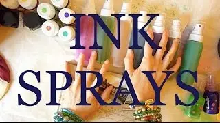 How to make your own Ink Sprays
