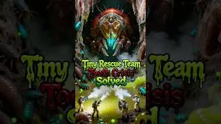 Tiny Rescue Team Tooth Crisis Solved~#tiny  #tinyworld  #miniworld  #toothdecay  #cavity