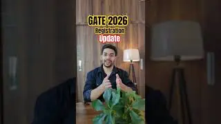 GATE 2026 Registration Update ‼️