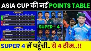 Asia Cup Points Table 2025 After AFG vs SL Match | Asia Cup 2025 Points Table Today