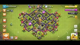 jugando partidas de clash of clansf