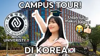 CAMPUS TOUR CHECK! AJOU UNIVERSITY SUWON🇰🇷