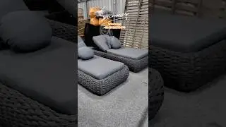 #sunlounger #sunbed #daybed #gardenchair #ropechair #ropebed #stringbed #strings #poolbed #beachbed