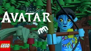 Neytiri Sees Jake For The First Time  | LEGO Avatar animation (Movie Clip)