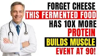 Forget Cheese! This Food Builds Muscle and Kills Sarcopenia FAST | Senior Wellness