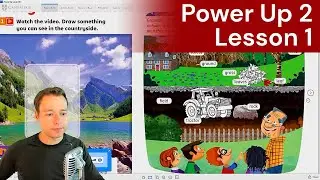 Learn Farm Vocabulary in English | Power Up 2 Pupil&rsquo;s Book Level 2 Unit 1 Lesson 1 with Teacher AJ