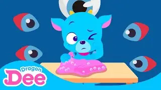 How to Love Your Eyes👀｜Safety Rap Battle🎤｜Dangerous Family｜Dragon Dee & Baby Bella｜The Haunted House