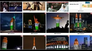 Tricolour on iconic monuments worldwide on Republic Day Fact Check