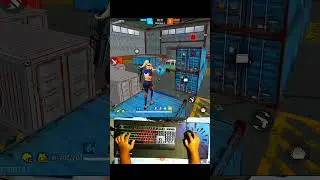 Only Red Numbers 🔴 Free Fire PC Handcam (Keyboard + Mouse Cam) #freefire #handcam #shorts