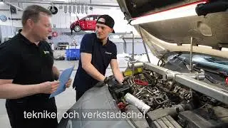 Kontrollerad bilverkstad &ndash; Film till verkst&auml;der