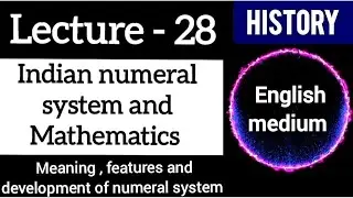 Unit-4 (4) Indian Number system and Mathematics in ancient times BA first sem
