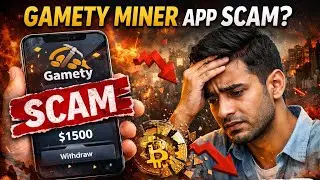 Gamety app scam | gamety app scam kar gyi| gamety miner