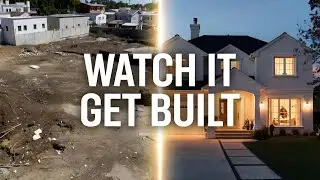 Watch an Empty Plot Turn Into a Luxury House | #architecture #hometransformation