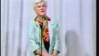 John Daker's friend, Pearl Gross does some stand up.