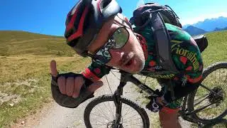 Giro delle Malghe in MTB con barba Ivan // Pian Marc&egrave; verso Manzon