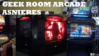 GEEK ROOM ASNIERES ARCADE GAMES TESTING DARK ESCAPE 4D REAL ARCADE
