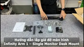 Infinity Arm 1 &ndash; Single Monitor Desk Mount - 330K