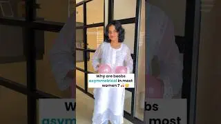 Why are boobs asymmetrical in most women?|FemiSafe #femhealth #femisafe #femihealthcare #boobs