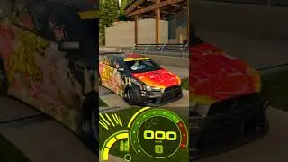 На что способен Лансер Эво 10 Короля Рё Ватанабе из НФС Про Стрит в NFS Unbound - прыжки в длину