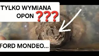 WYMIANA OPON MOŻE SPRAWIĆ ZE FORD TRAFI NA ZŁOM ?? STAN AUTA OKAZAŁ SIĘ FATALNY !! zobaczcie sami..