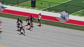 2025 Region 1 4A/5A Regional Track Meet Micahs 100m Final Lane 5