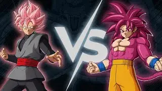 SSR Гоку Блэк против SS4 Гоку (Дайма) - Dragon Ball: Sparking! Zero