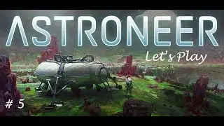 Astroneer S1E5 Truck and Trailer Build, Setup and Testing + New Base Power