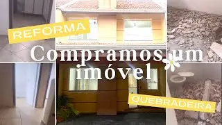 Reforma do sobrado! Como era antes e reforma do banheiro!