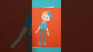 Easy Blippi Crafts! DIY Blippi Wonders 1-2-3! #shorts #Blippi #Meekah