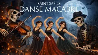 Saint-Saëns: Dance macabre 🎻🕰️👻💃