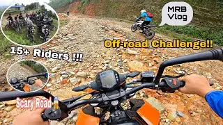 Craziest Offroad Ride in Duke 250 | Mattikhan Danda | Vloggers Meetup|Part 1