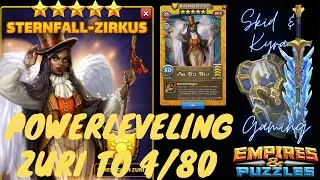 Direktorin Zuri Powerleveln Auf 4/80 In 13Min - Empires And Puzzles - Powerleveling Zuri to 4/80