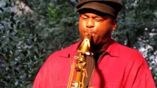 James Carter Organ Trio, Walk The Dog, Madison Square Park, NYC 8-4-10
