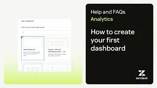 How to create your first dashboard
