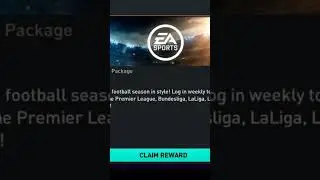 GIFT PACKAGE FROM EA🔥🔥 #football #ovr #virtualsoccer #fifamobile #gaming #realfootball #soccer