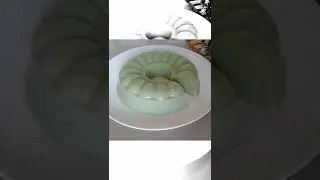 puding matcha