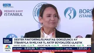 Destek Finans Faktoring Genel M&uuml;d&uuml;r&uuml; Nuray Elmastaş CNBC-e R&ouml;portajı