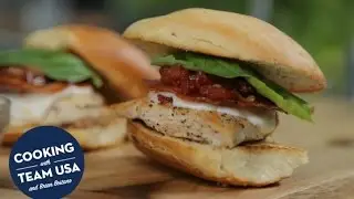 Cooking With Team USA and Brian Boitano | Chicken Sliders with Tomato Jam