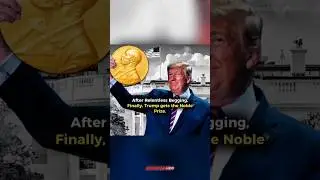 President Trump talks about not winning the Nobel Peace Prize
