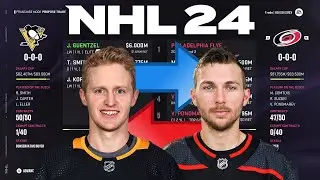 NHL 24 - GUENTZEL TO CAROLINA TRADE SIMULATION